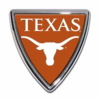 Texas Shield with Color Chrome Emblem