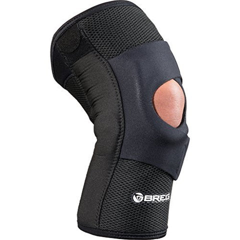 Breg Airmesh Lateral Stabilizer with Hinge Soft Knee Brace (Left Medium)