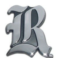 Rice University Chrome Auto Emblem (“R”)
