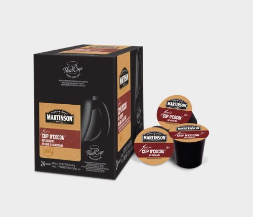 MARTINSON COCOA, HOT COCOA  (24 SINGLE SERVE CUPS)