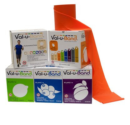 Val‐u‐Band, latex‐free, orange (2), 50 yard
