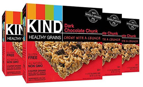 Kind Granola Bar, Dark Chocolate Chunk 1.2 oz, 5 count