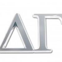 Delta Gamma Sorority Chrome Emblem