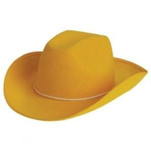 YELLOW COWBOY HAT