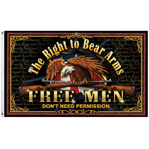 Free Men 3' X 5' Flag
