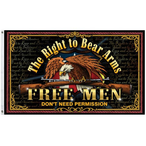 Free Men 3' X 5' Flag