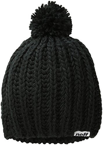 Curse Beanie (W/ Pom) - Black