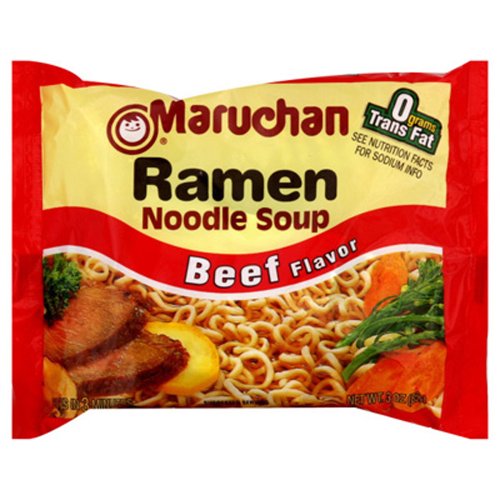 Maruchan Ramen Noodle Soup Beef Flavor 3 Oz