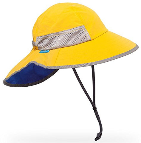 Kids Play Hat, Tangerine/Caribbean, Child