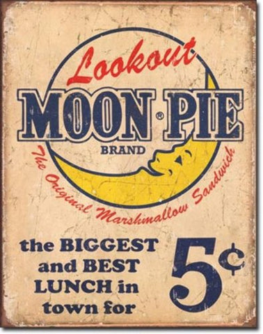 Tin Signs Moon Pie Best Lunch