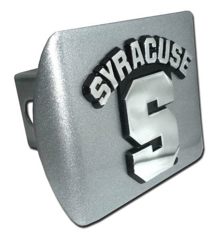 Syracuse Brushed Chrome Hitch Cover