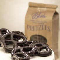 ASHER'S CHOCOLATES, ASHER DARK PRETZEL BAG 6.5OZ