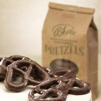 ASHER'S CHOCOLATES, ASHER PRETZEL MILK CHOCOLATE BAG 6.5OZ