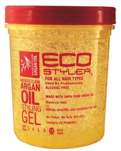 Hair Gel, Argan, 32 oz
