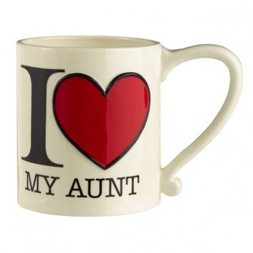 "I (Heart) Love My Aunt" Mug