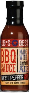 JB's Best Ghost Pepper with Mystic Mama Ale BBQ Sauce