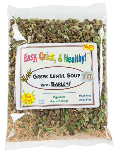 Greek Lentil Soup With Quinoa (6 Oz)