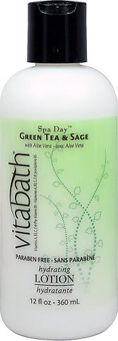 VB Fragrance Collection - Green Tea & Sage Hydrating Body Lotion, 12 oz