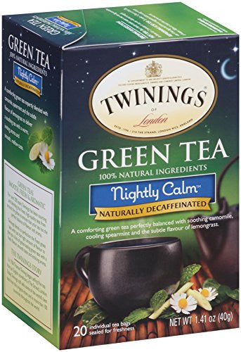 Nightly Calm Green Tea, 20's