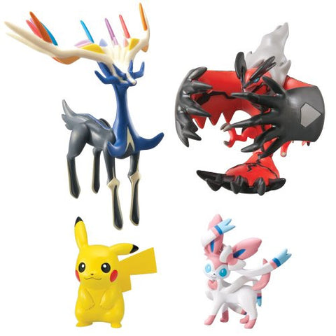 Pokemon - Super Figure, Pack of 4