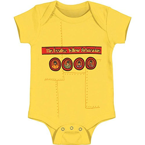 Bravado The Beatles - Yellow Sub Infant Bodysuit Yellow 12