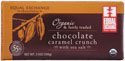 EQUAL EXCHANGE Chocolate Bar Caramel Crunch with Sea Salt 55% - 3.5 oz
