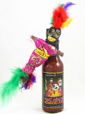 West African VooDoo Juice Hot Sauce with VooDoo Doll and Pins 5 oz (not in pricelist)