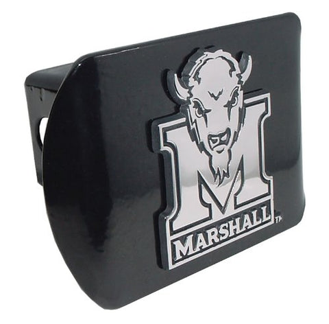 Marshall Buffalo Metal Hitch Cover,Black