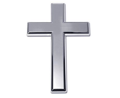 Cross (Basic) Chrome Auto Emblem