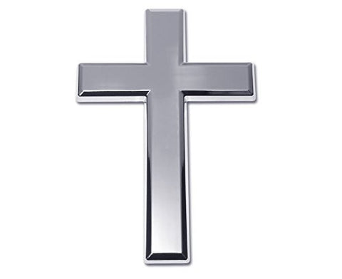 Cross (Basic) Chrome Auto Emblem