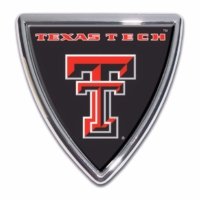 Texas Tech Shield with Color Chrome Emblem