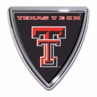 Texas Tech Shield with Color Chrome Emblem
