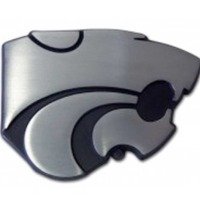 Kansas State University Chrome Emblem (Powercat Matte)