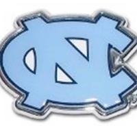 North Carolina NC with Color Chrome Emblem