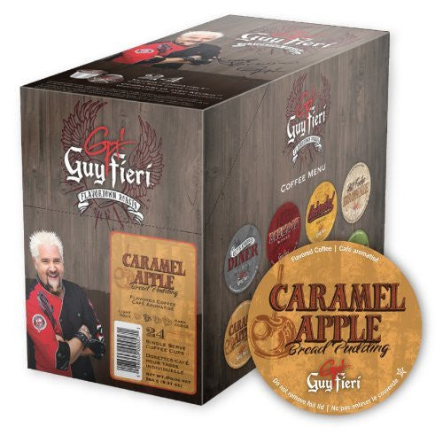 Guy Fieri, Caramel Apple Bread Pudding, Flavored