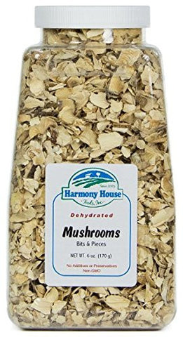 Dried Mushrooms, Bits and Pieces (6 Oz)