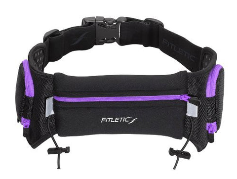 Hydration Belt 20oz Black/Purple L/XL