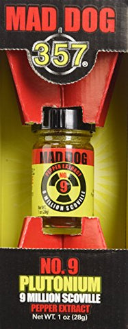 Mad Dog 357 Plutonium 9 Million Scoville Pepper Extract 1 oz
