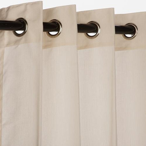 GROMMET TOP CURTAINS, Spectrum Eggshell  50” X 96”