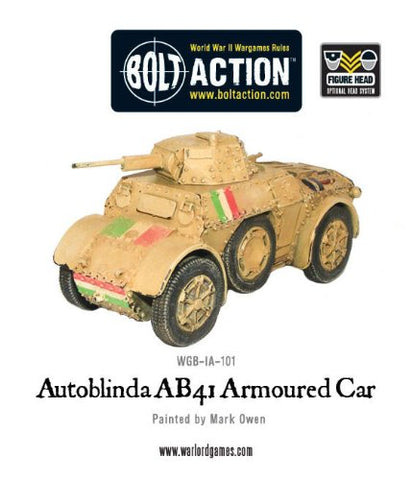 Autoblinda AB41 Armoured Car (not in pricelist)