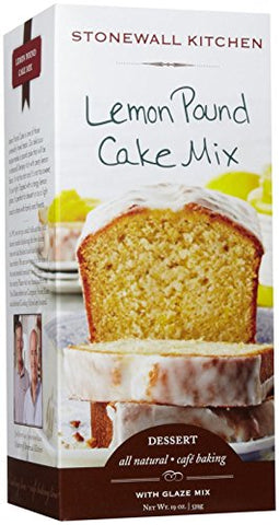 Lemon Pound Cake Mix with Glaze 19 oz Box