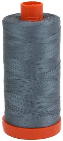 Aurifil- 50wt Cotton 1,422yd, Dark Grey