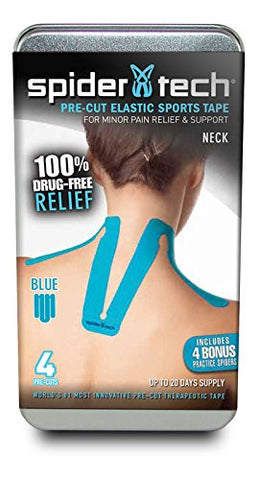 Kinesiology Tape Neck - Blue