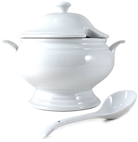 Soup Tureen + Ladle - 2.5 qt
