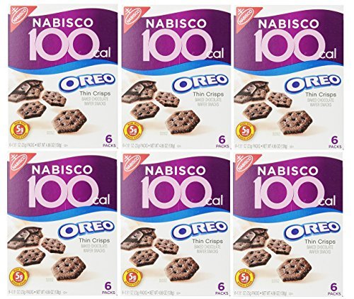 Oreo Thin Crisps Baked Chocolate Wafer Snacks 72 Count 0.81 Oz