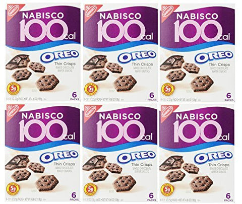 Oreo Thin Crisps Baked Chocolate Wafer Snacks 72 Count 0.81 Oz