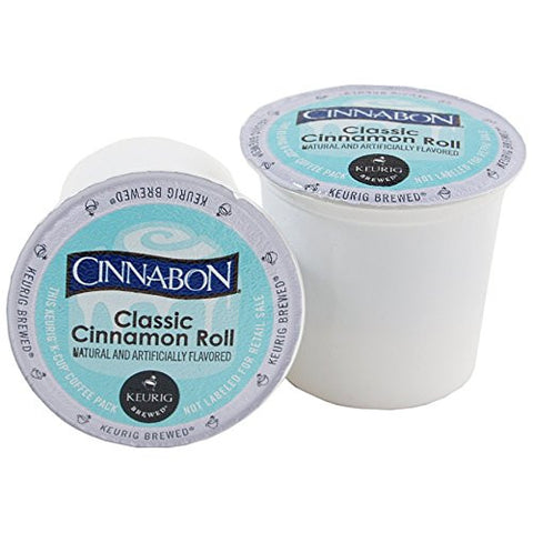 Cinnabon Classic Cinnamon Roll, flavored roast, k-cup