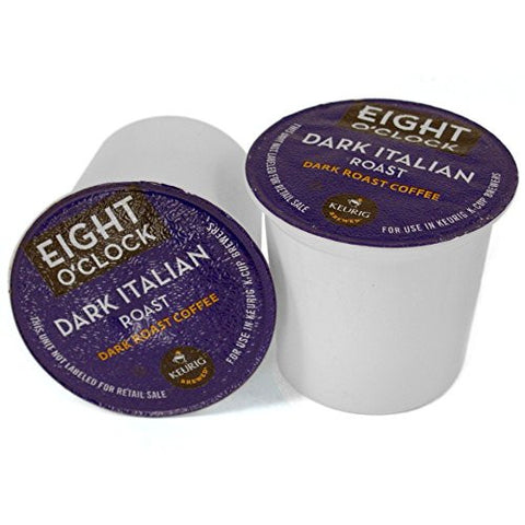 Eight O'Clock Coffee, Dark Italian Roast, k-cup