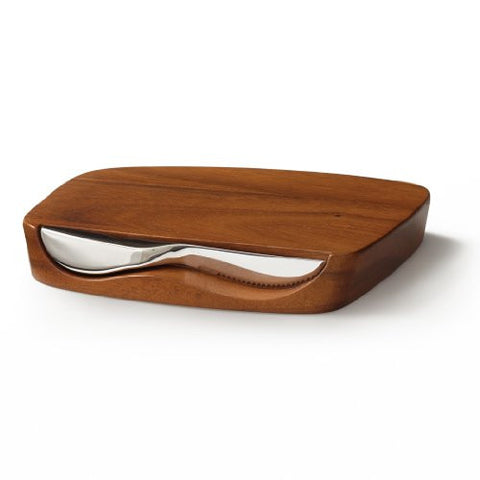 Nambe Blend Bar Board with Knife