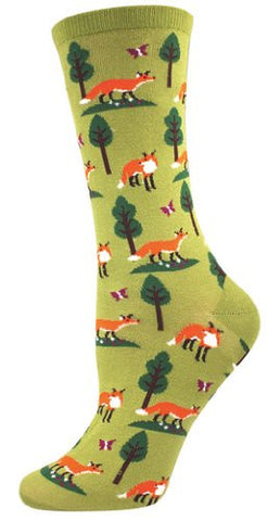 Women's Socks Foxes, Fern